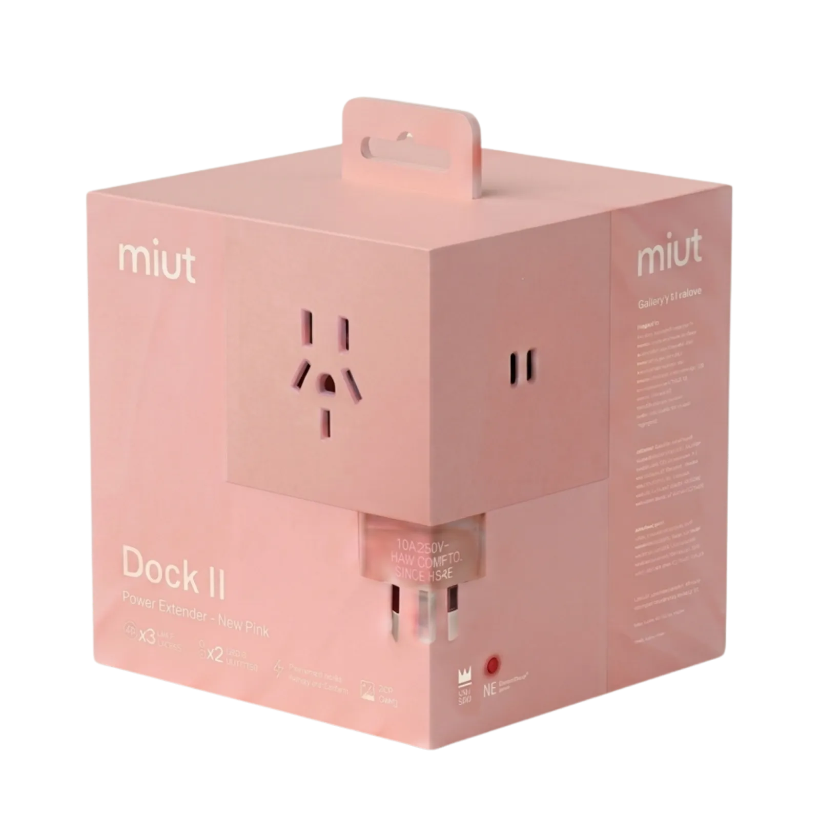 Caja del Dock II en color Rosa